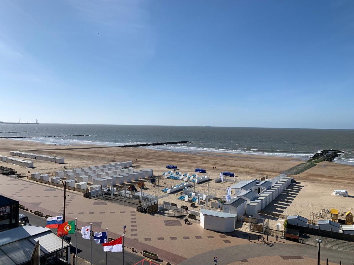 Luxe Studio/Suite Met Zeezicht En Volle Zon Knokke-Heist Kültér fotó