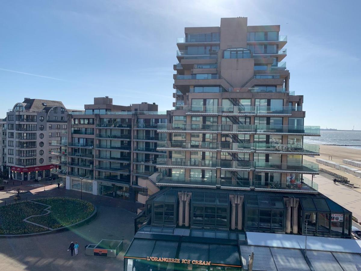 Luxe Studio/Suite Met Zeezicht En Volle Zon Knokke-Heist Kültér fotó