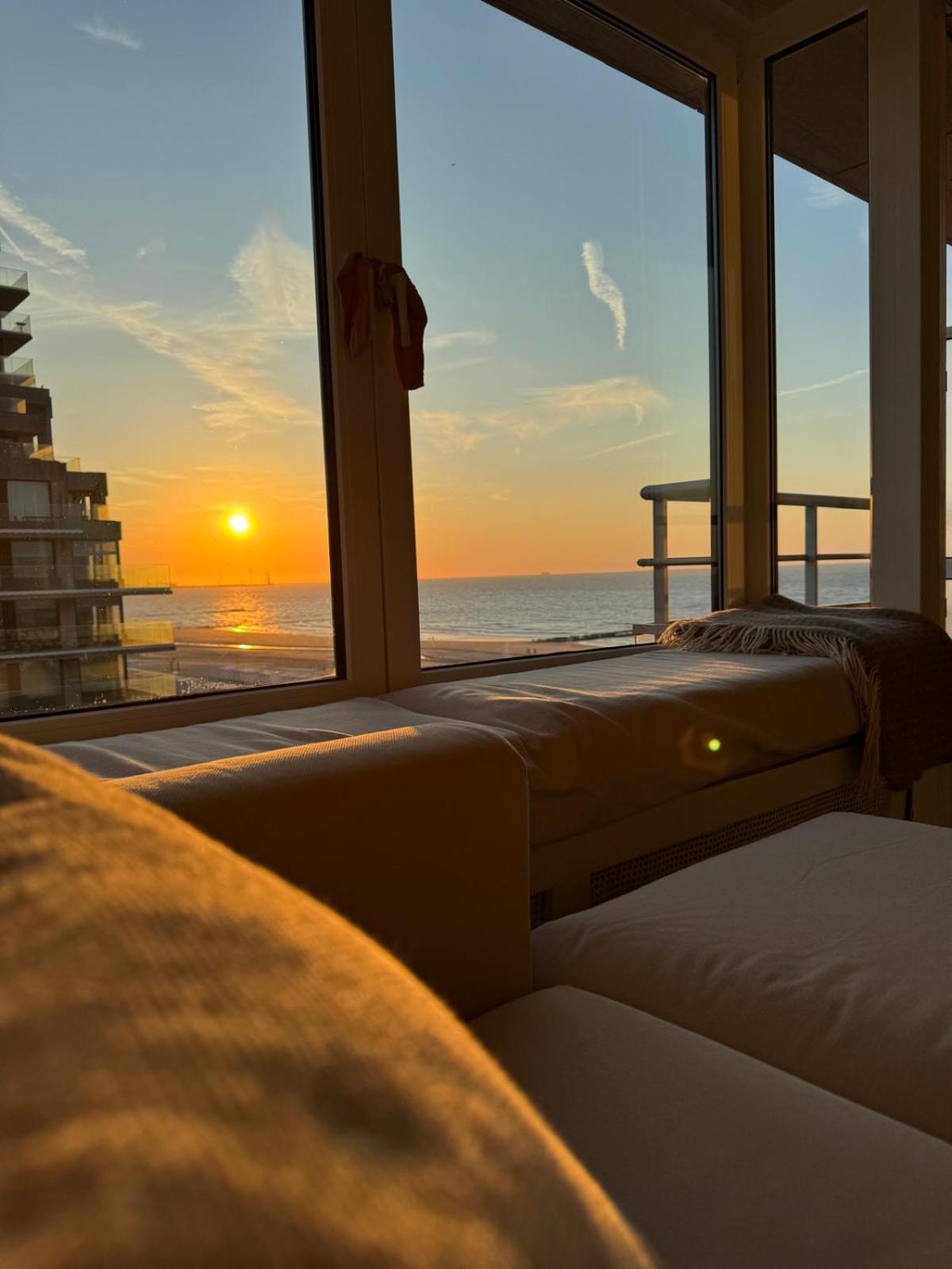 Luxe Studio/Suite Met Zeezicht En Volle Zon Knokke-Heist Kültér fotó