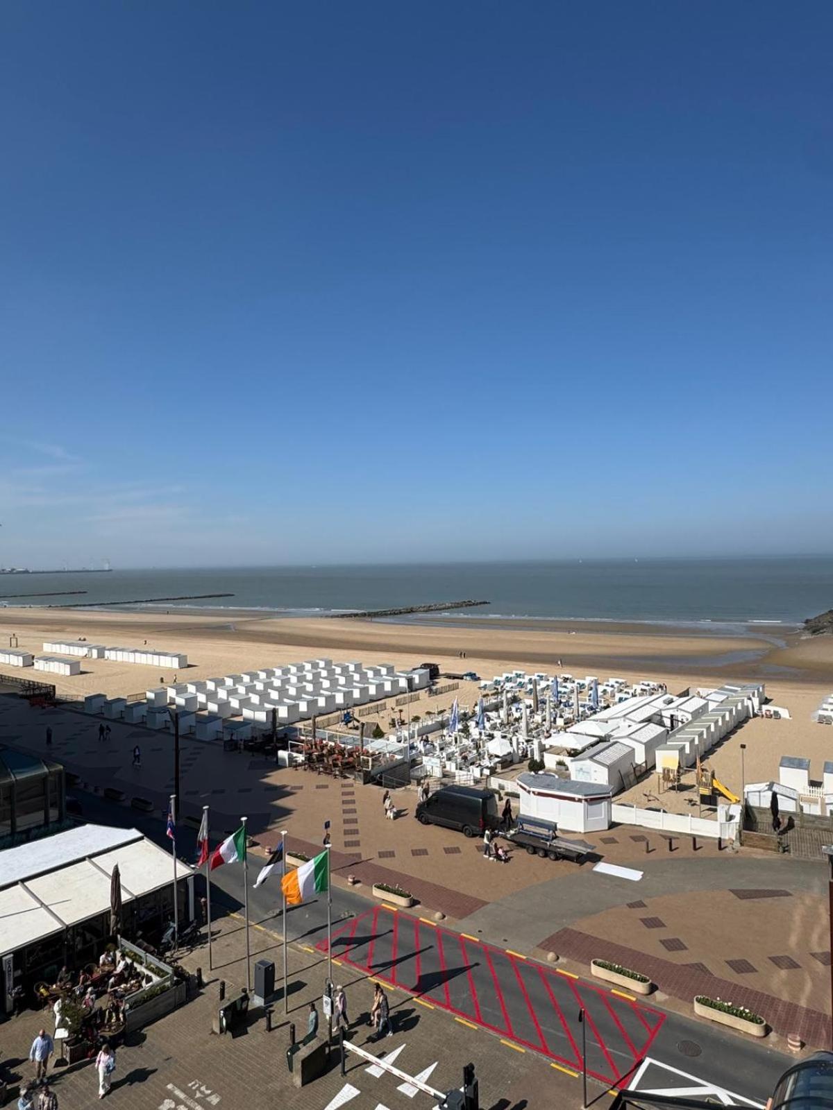 Luxe Studio/Suite Met Zeezicht En Volle Zon Knokke-Heist Kültér fotó